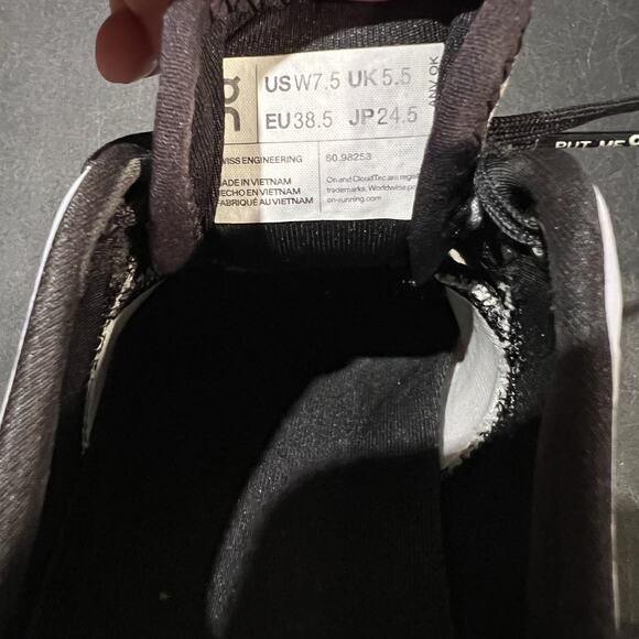 On Running Cloud X 3 Shoes Womens Size 7.5 Nimbus White Helion CloudTec 60.98243 - Picture 10 of 10